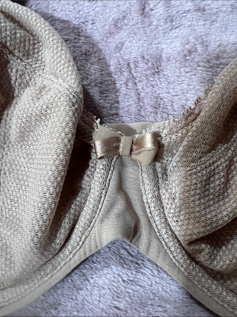 Everyday Comfort Underwire Bra in Beige - Picture 2 of 9